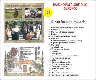 CD409 Rancho Folclórico do Ourondo